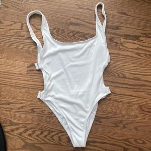 L*Space Mayra Ribbed Side Buckle One Piece